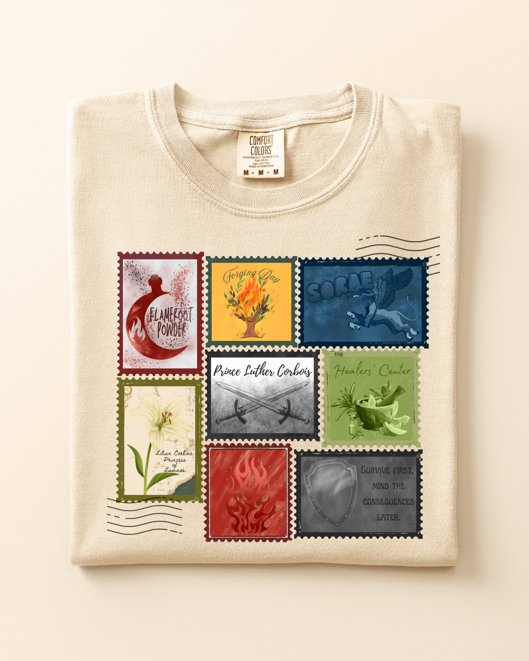 The Kindred's Curse Saga stamp Shirt | Made in-house | Officially licensed by Penn Cole