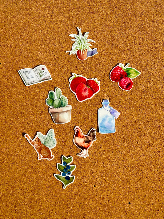 The Spellshop filler stickers (pack of 9) | Officially Licensed by Sarah Beth Durst