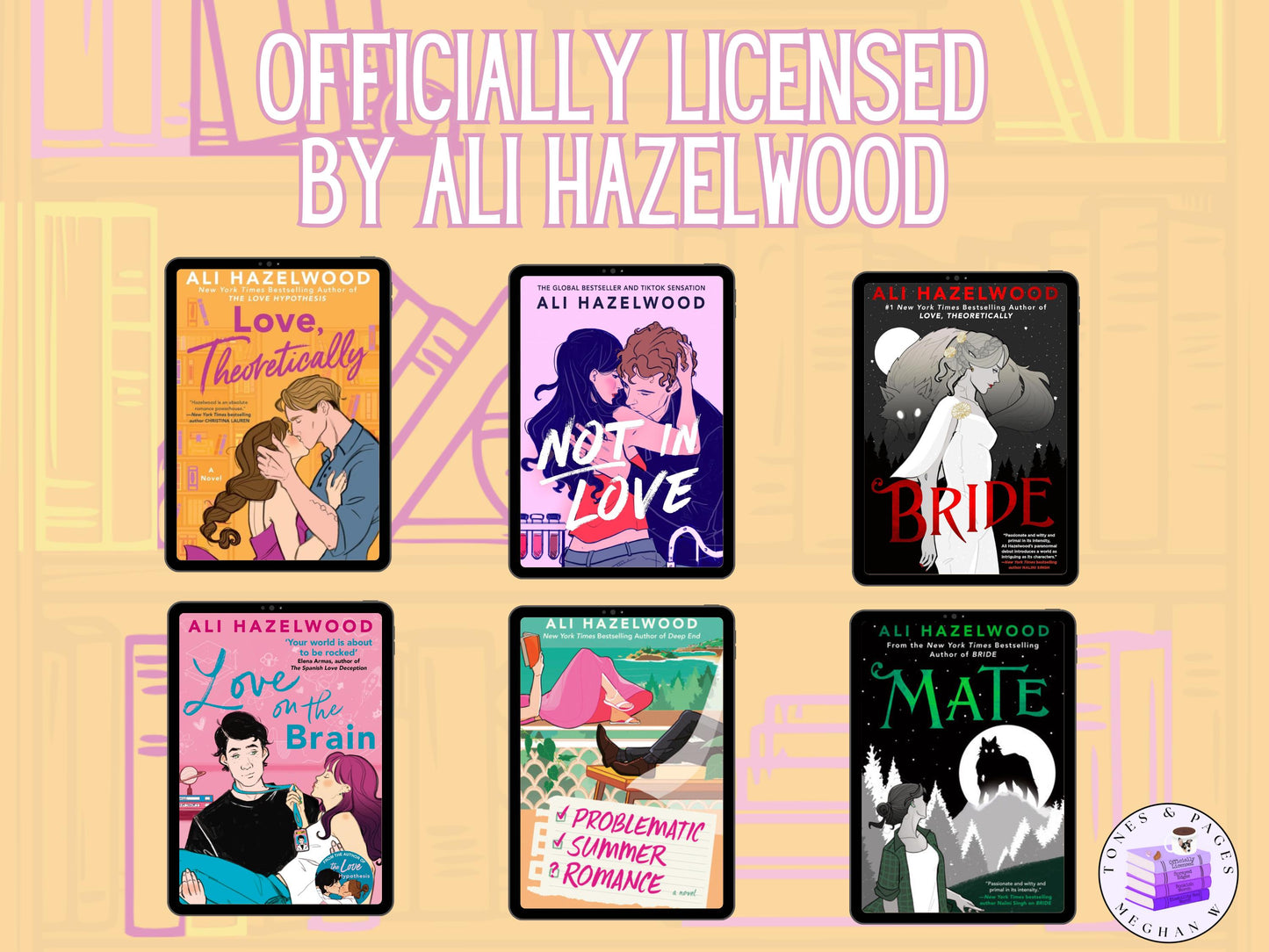 Easy Peasy Photons Squeezy Bookmark | Officially licensed by Ali Hazelwood