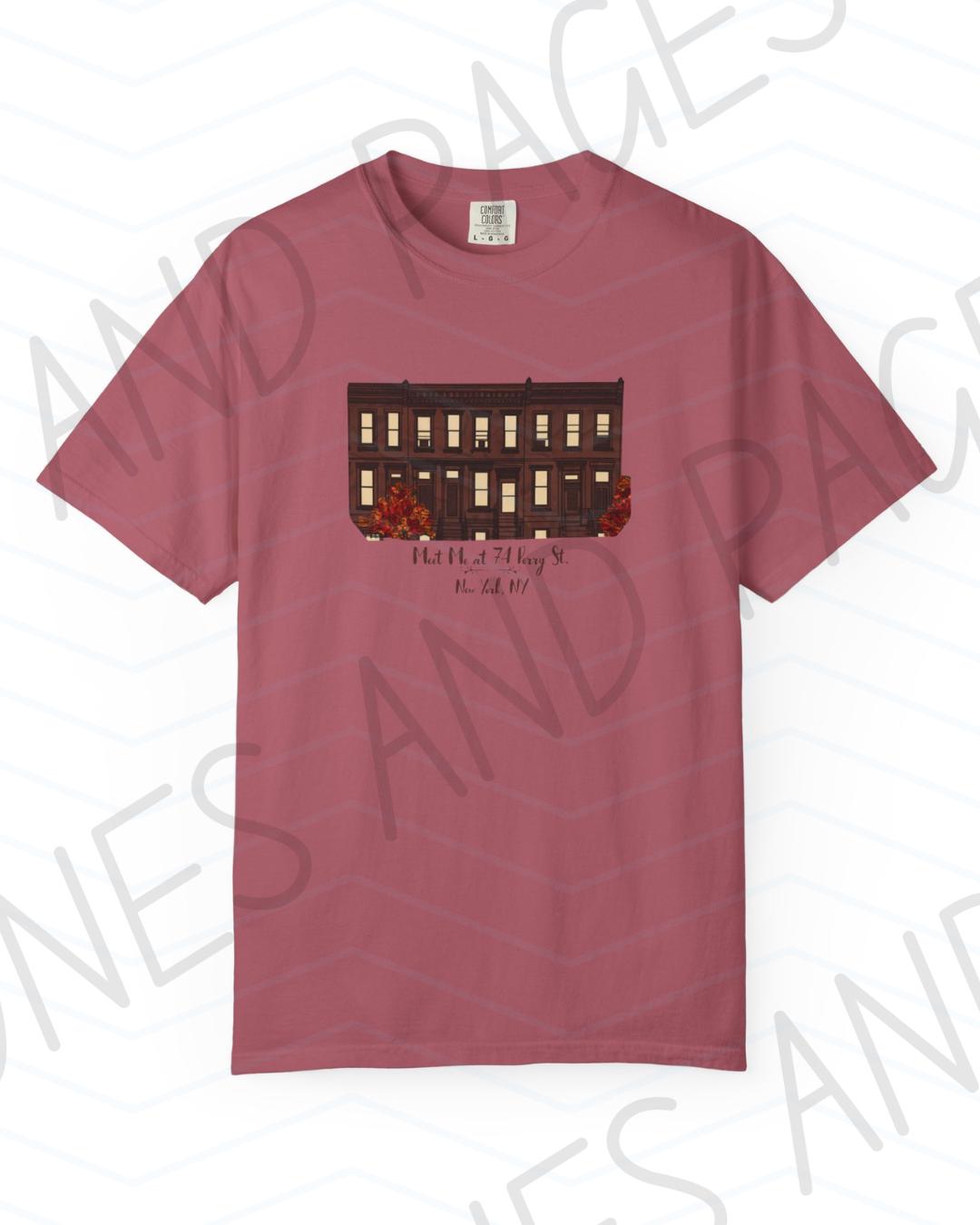 Meet Me at 74 Perry St. shirt | It's Different This Time Collection | Made in-house | Officially licensed by Joss Richard