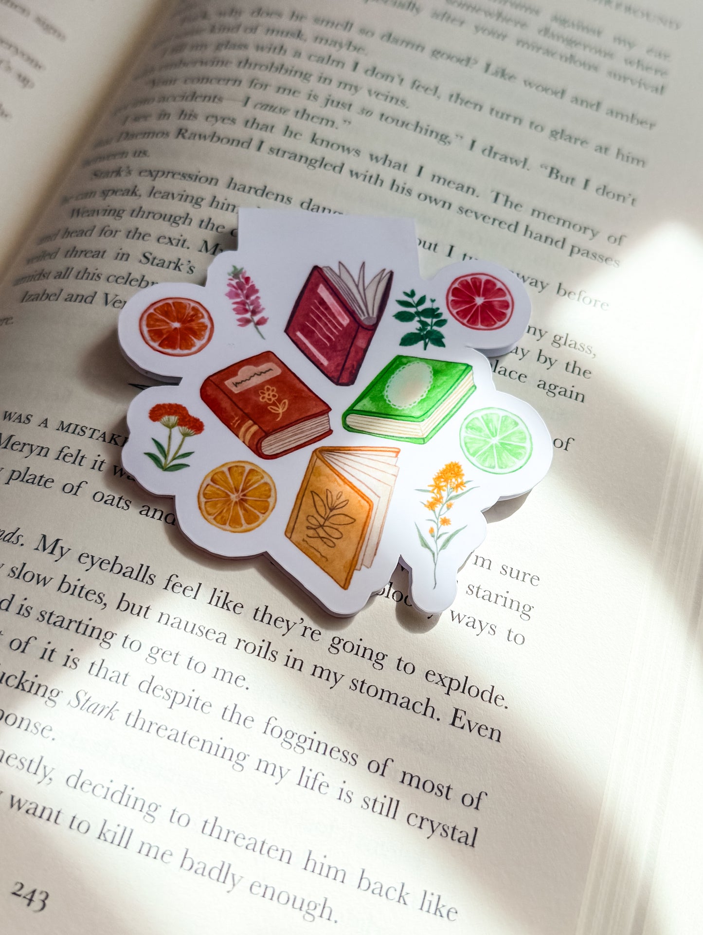Summer Reading Magnetic Bookmark
