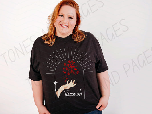 Tisaanah Comfort Colors Shirt | War of Lost Hearts Collection | Made in-house | Officially licensed