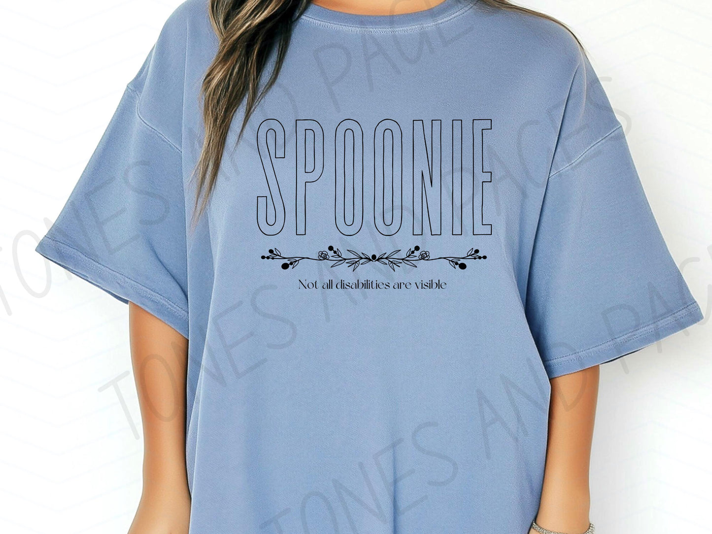Spoonie shirt | Invisible Disabilities Collection | Made In-House