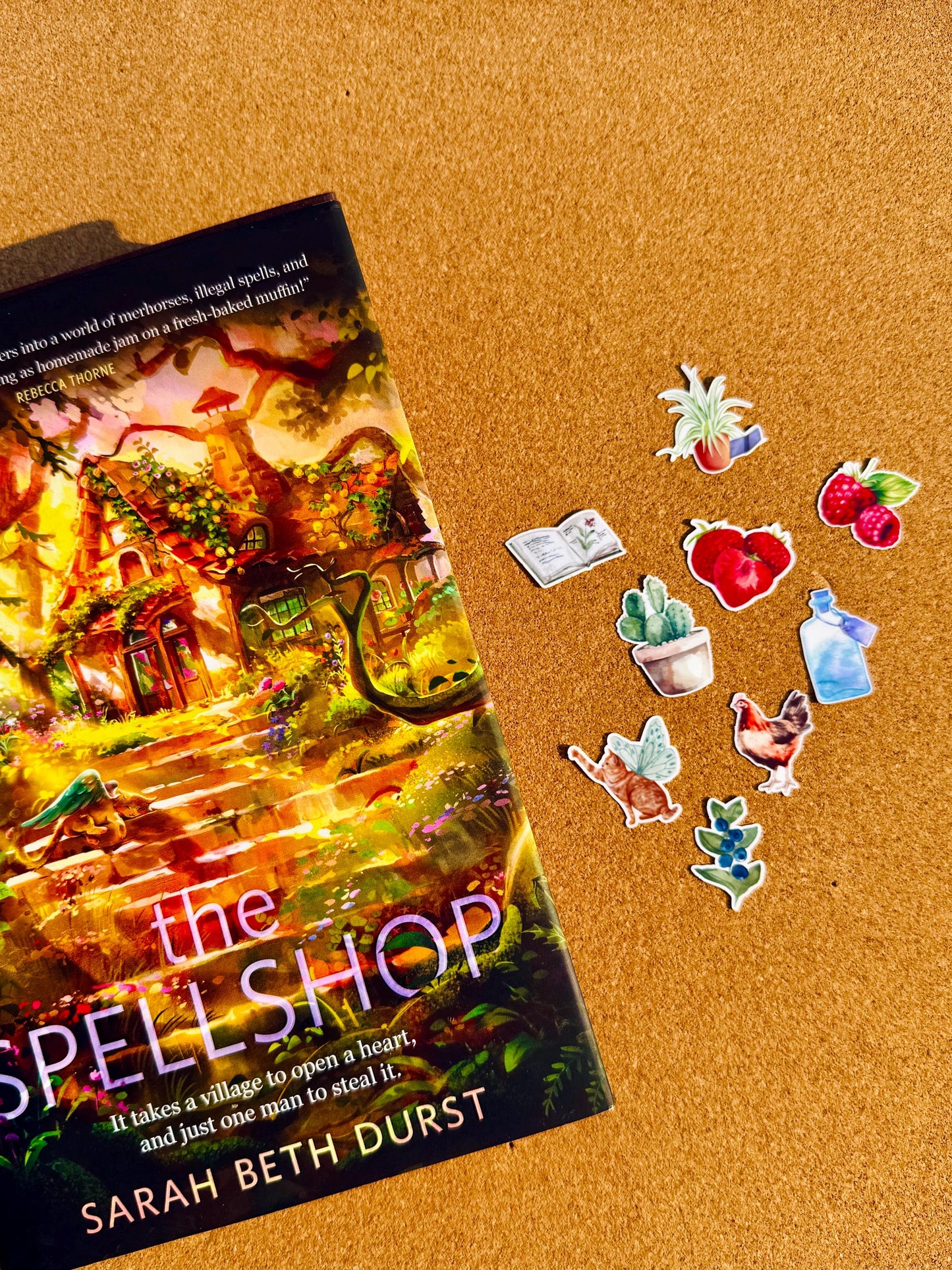 The Spellshop filler stickers (pack of 9) |  Officially Licensed by Sarah Beth Durst