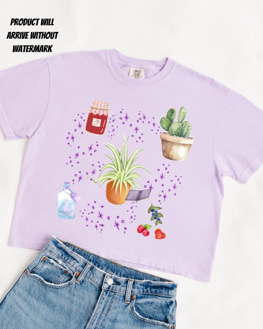 The Spellshop boxy crop shirt | Made in-house | Officially licensed by Sarah Beth Durst