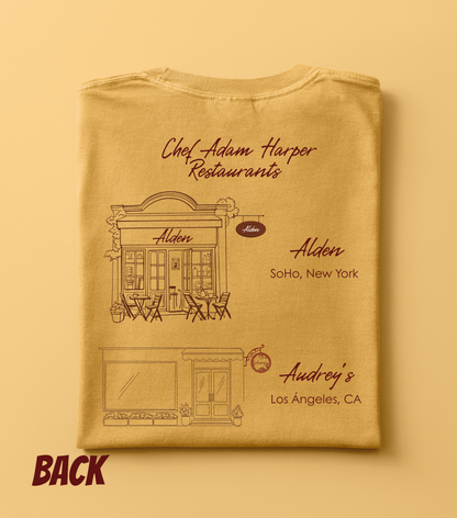 Adam Harper's Restaurants shirt | Officially Licensed by Joss Richard