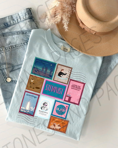 Love on the Brain postage stamp shirt | Made in-house | Officially licensed by Ali Hazelwood