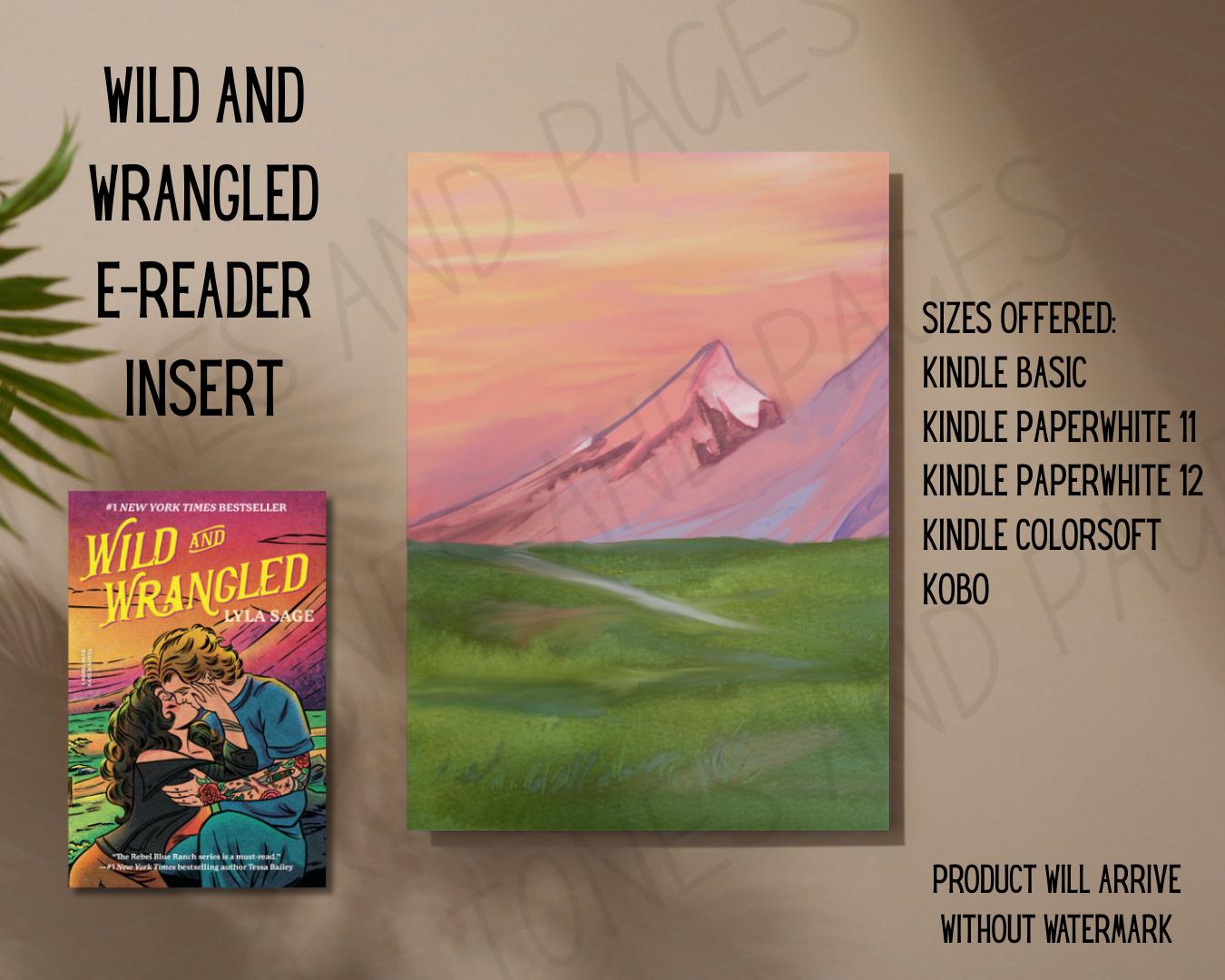 Rebel Blue Ranch E-Reader Inserts| Made in-house | Officially licensed by Lyla Sage