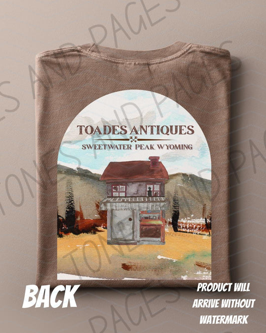 Toade's Antiques shirt | Soul Searching | Made in-house | Officially licensed by Lyla Sage