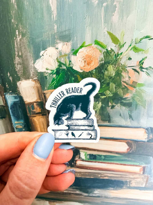 Thriller reader sticker | Made in-house
