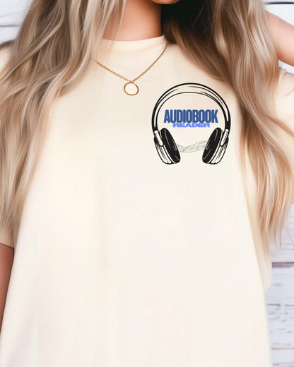 Audiobook Reader Shirt | Bookish & Obsessed Collection | Made in-house