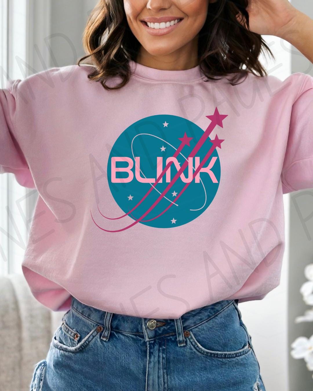 BLINK shirt | Love on the Brain by Ali Hazelwood | Made in-house | Officially licensed