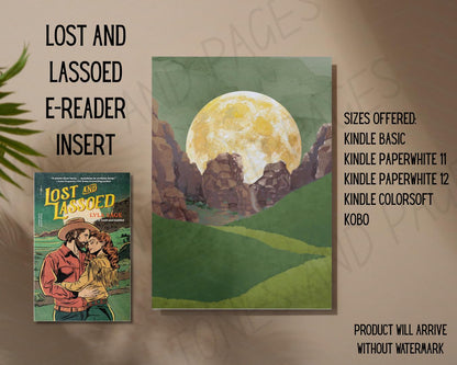 Rebel Blue Ranch E-Reader Inserts| Made in-house | Officially licensed by Lyla Sage
