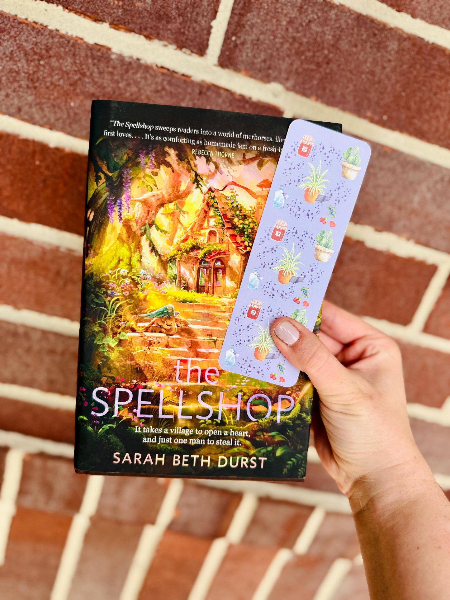 The Spellshop bookmark | Officially licensed by Sarah Beth Durst