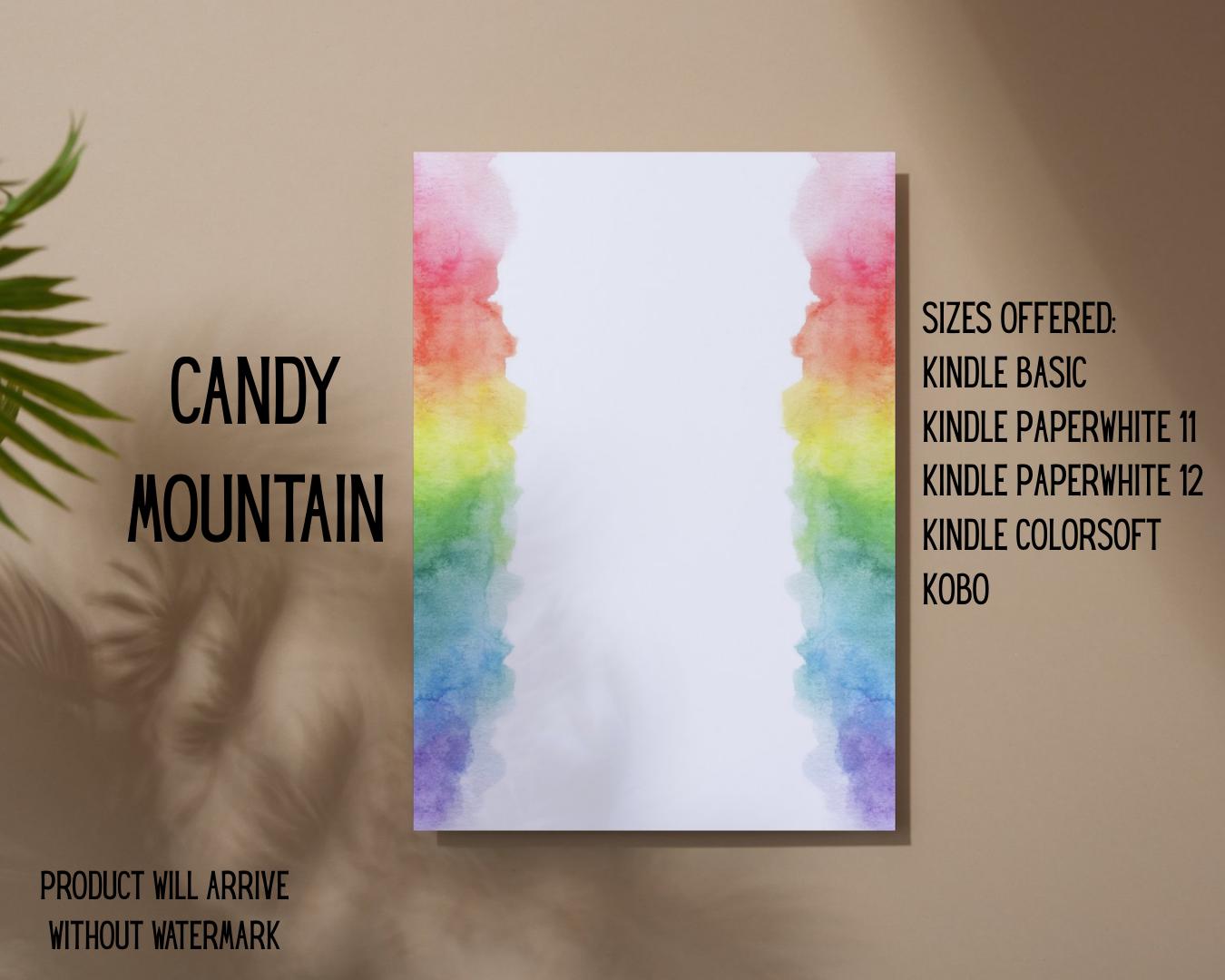 Candy Mountain E-Reader Insert + Filler Stickers Bundle | Made in-house