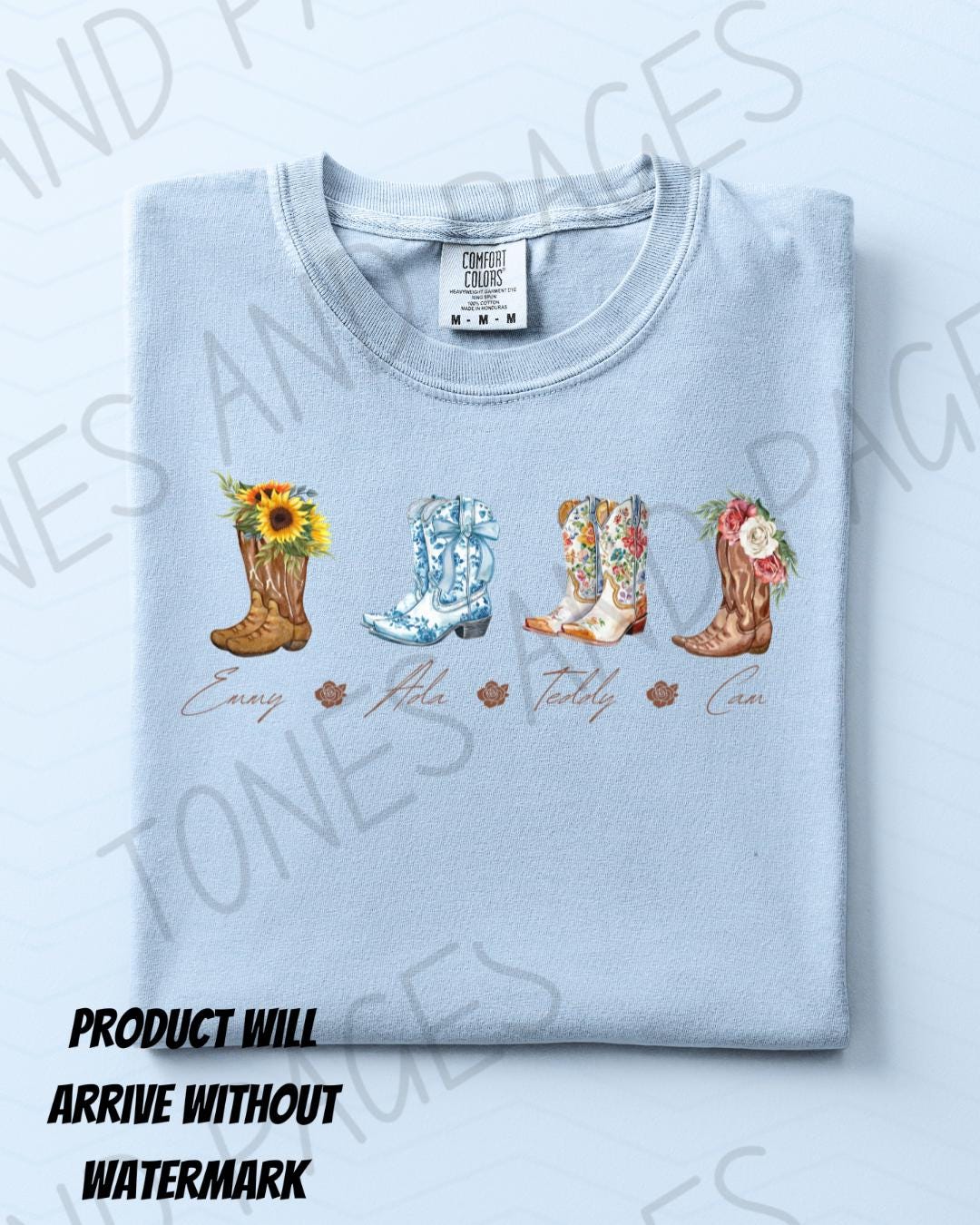 Ladies of Rebel Blue shirt | Made in-house | Officially licensed by Lyla Sage