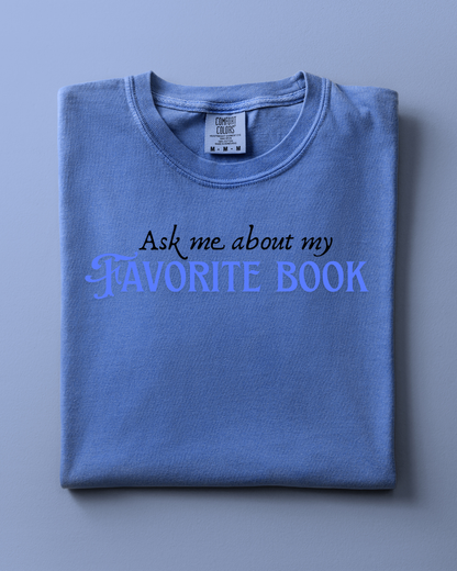 Ask me about my favorite book (Imperfect & Overstock)