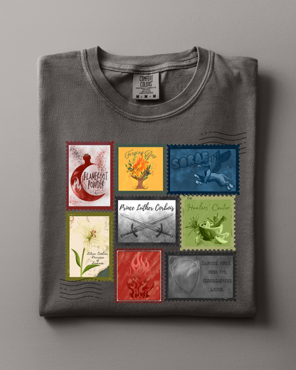 The Kindred's Curse Saga stamp Shirt | Made in-house | Officially licensed by Penn Cole