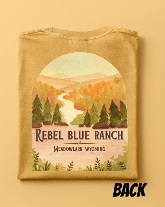 Rebel Blue Ranch shirt | Made in-house | Officially licensed by Lyla Sage