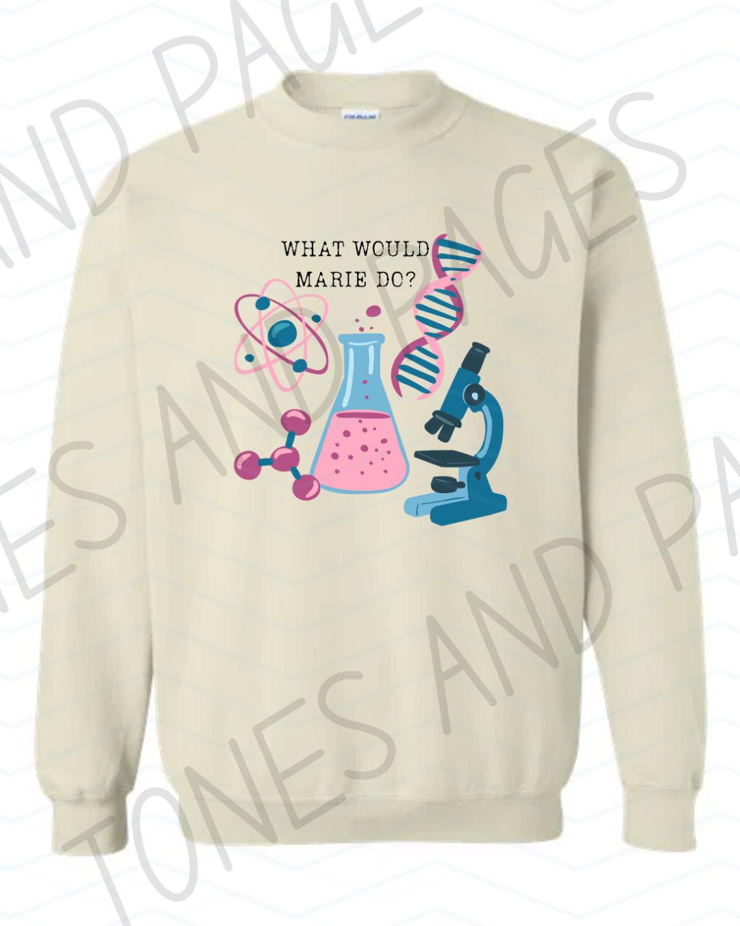 Marie Curie shirt | Love on the Brain by Ali Hazelwood | Made in-house | Officially licensed