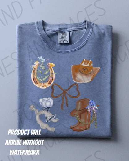 Rebel Blue Ranch doodle shirt | Made in-house | Officially licensed by Lyla Sage