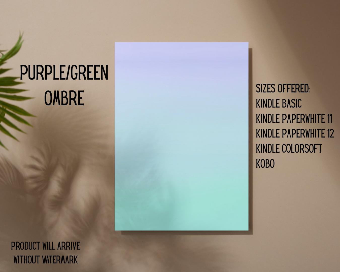 Simply Colored E-Reader Inserts | Made in-house