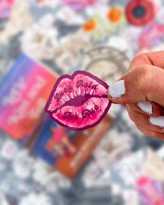 Lucy Reid - The Rue sticker | Officially Licensed by Joss Richard