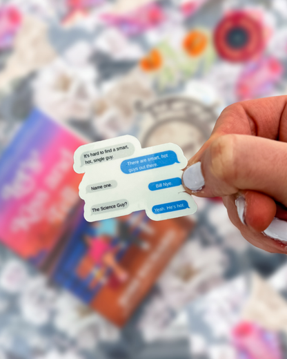 The Science Guy? sticker | Officially Licensed by Joss Richard