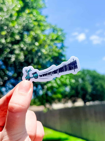 Vespa Masterpiece sticker | Problematic Summer Romance | Officially licensed by Ali Hazelwood