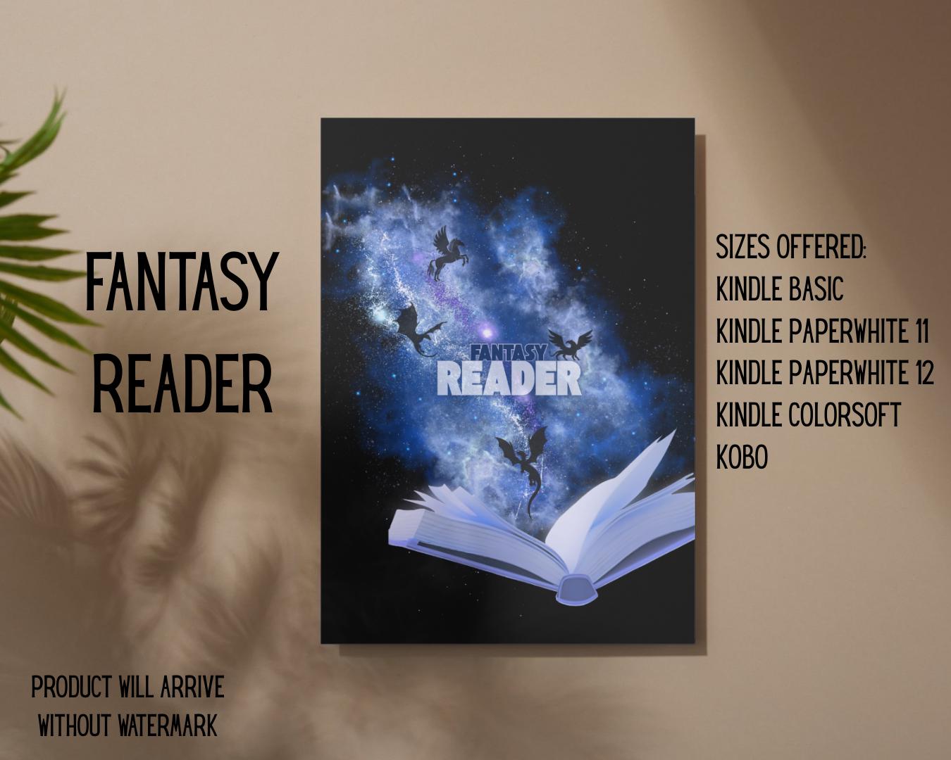 Fantasy Reader E-Reader Insert | Made in-house