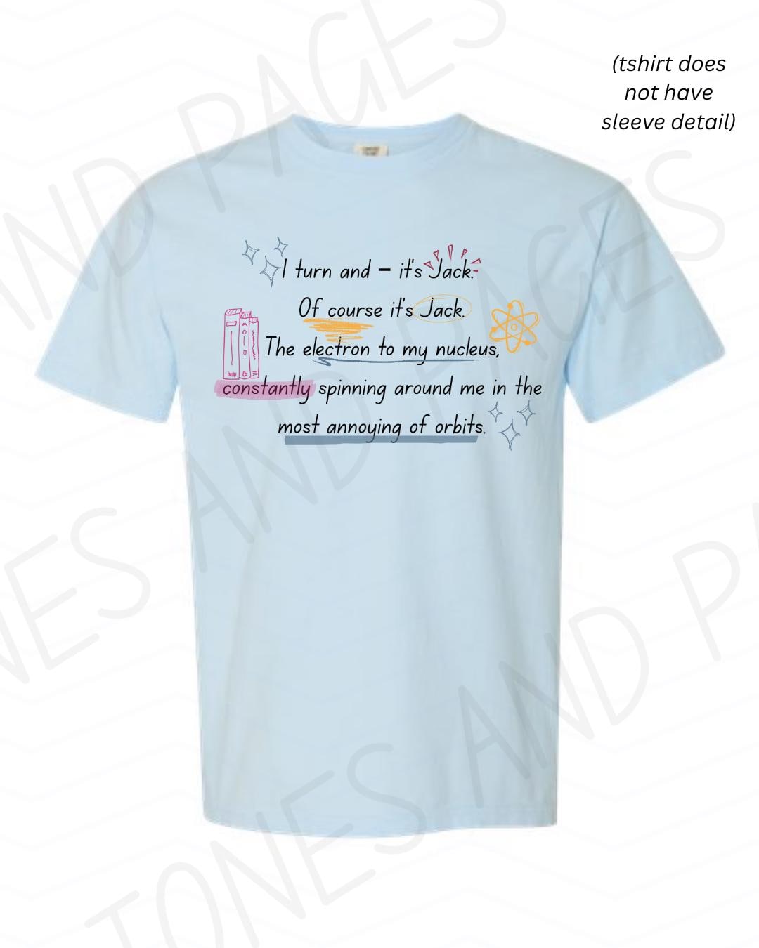 Love, Theoretically annotation shirt | Made in-house | Officially licensed by Ali Hazelwood
