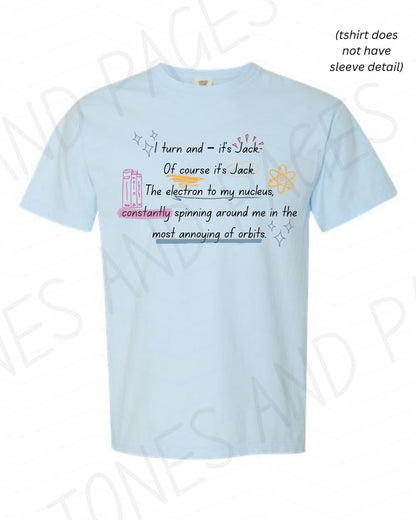 Love, Theoretically annotation shirt | Made in-house | Officially licensed by Ali Hazelwood