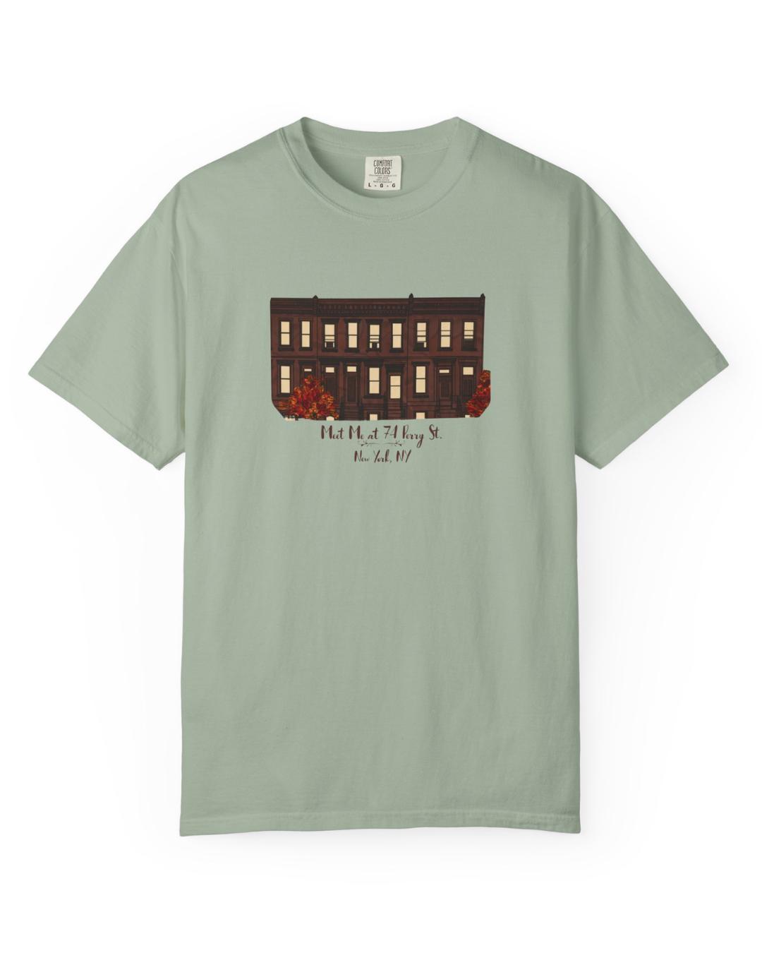 Meet Me at 74 Perry St. shirt | It's Different This Time Collection | Made in-house | Officially licensed by Joss Richard