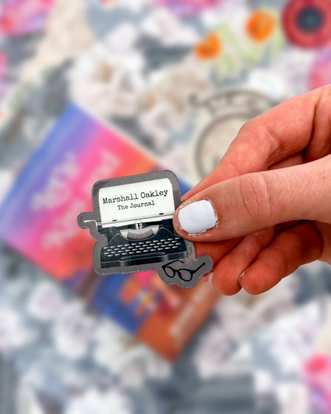 Marshall Oakley - The Journal sticker | Officially Licensed by Joss Richard