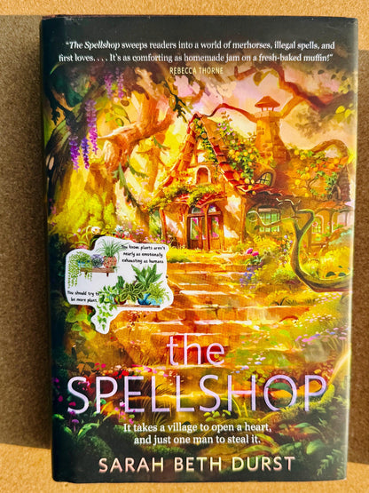 The Spellshop Be More Plant sticker |  Officially Licensed by Sarah Beth Durst