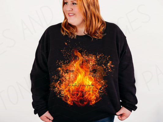 Heat of the Everflame midweight Sweatshirt | The Kindred’s Curse Saga Collection | Made in-house | Officially licensed