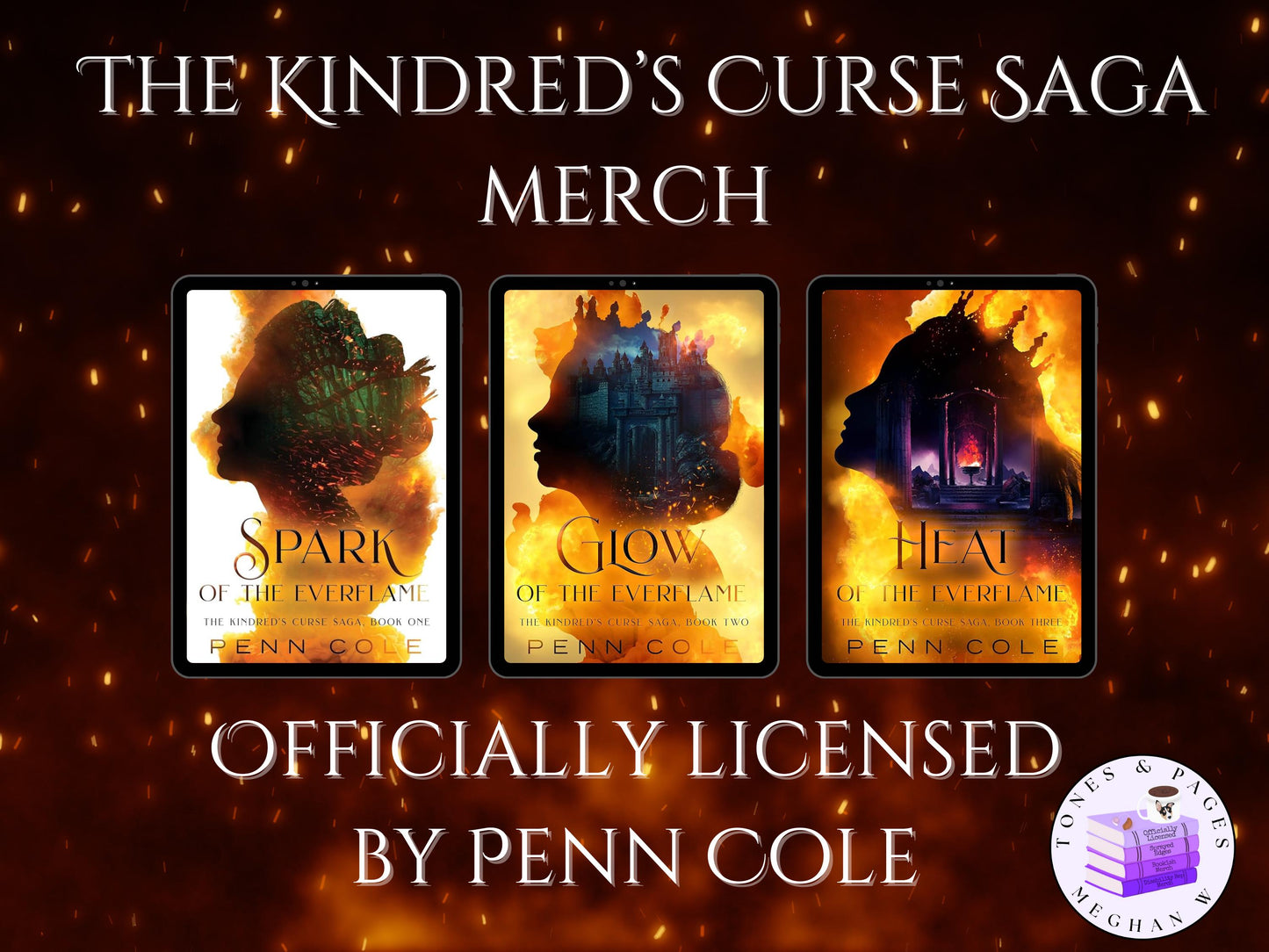 The Kindred’s Curse Saga filler stickers |  Officially Licensed by Penn Cole