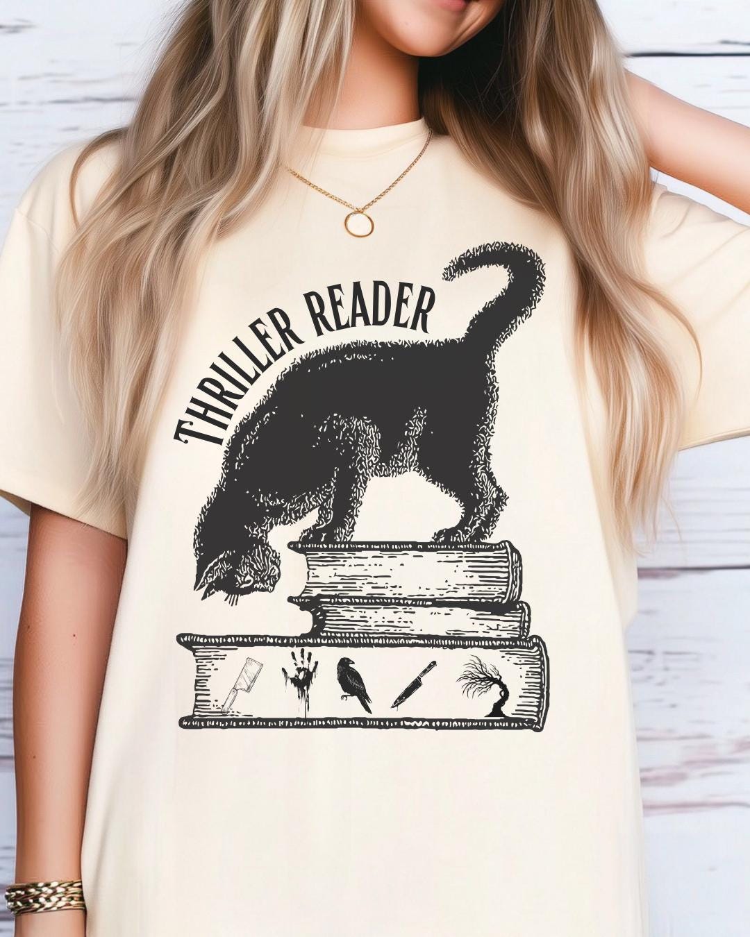 Thriller Reader Shirt | Bookish & Obsessed Collection | Made in-house