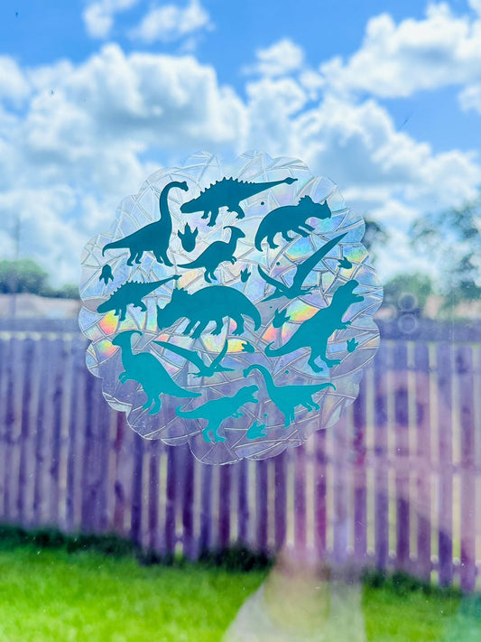 Dinosaurs Suncatcher  - WEBSITE EXCLUSIVE!