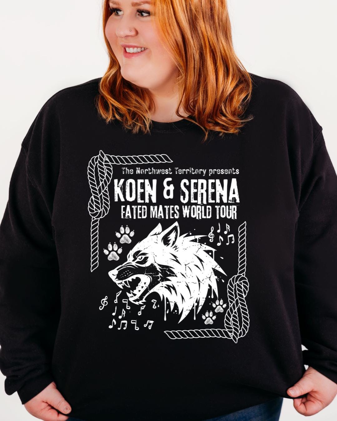 Koen and Serena World Tour shirt | Mate by Ali Hazelwood | Made in-house | Officially licensed