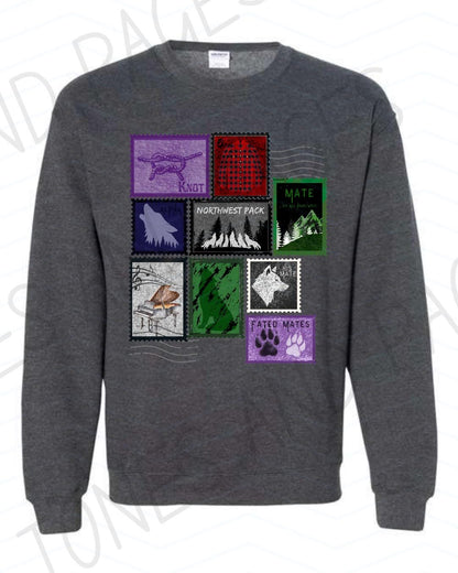 Mate postage stamp shirt | Mate by Ali Hazelwood | Made in-house | Officially licensed