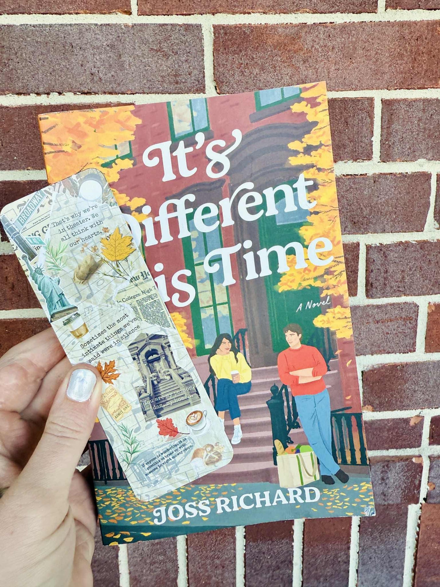 It's Different This Time bookmark | Officially Licensed by Joss Richard