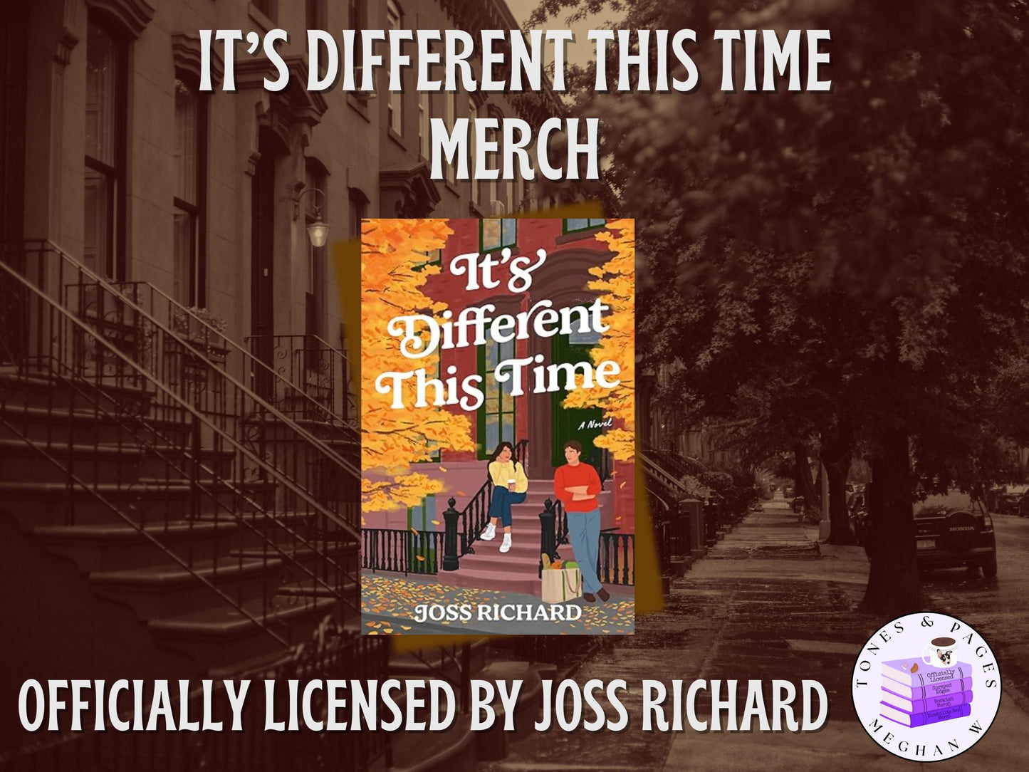 It's Different This Time bookmark | Officially Licensed by Joss Richard