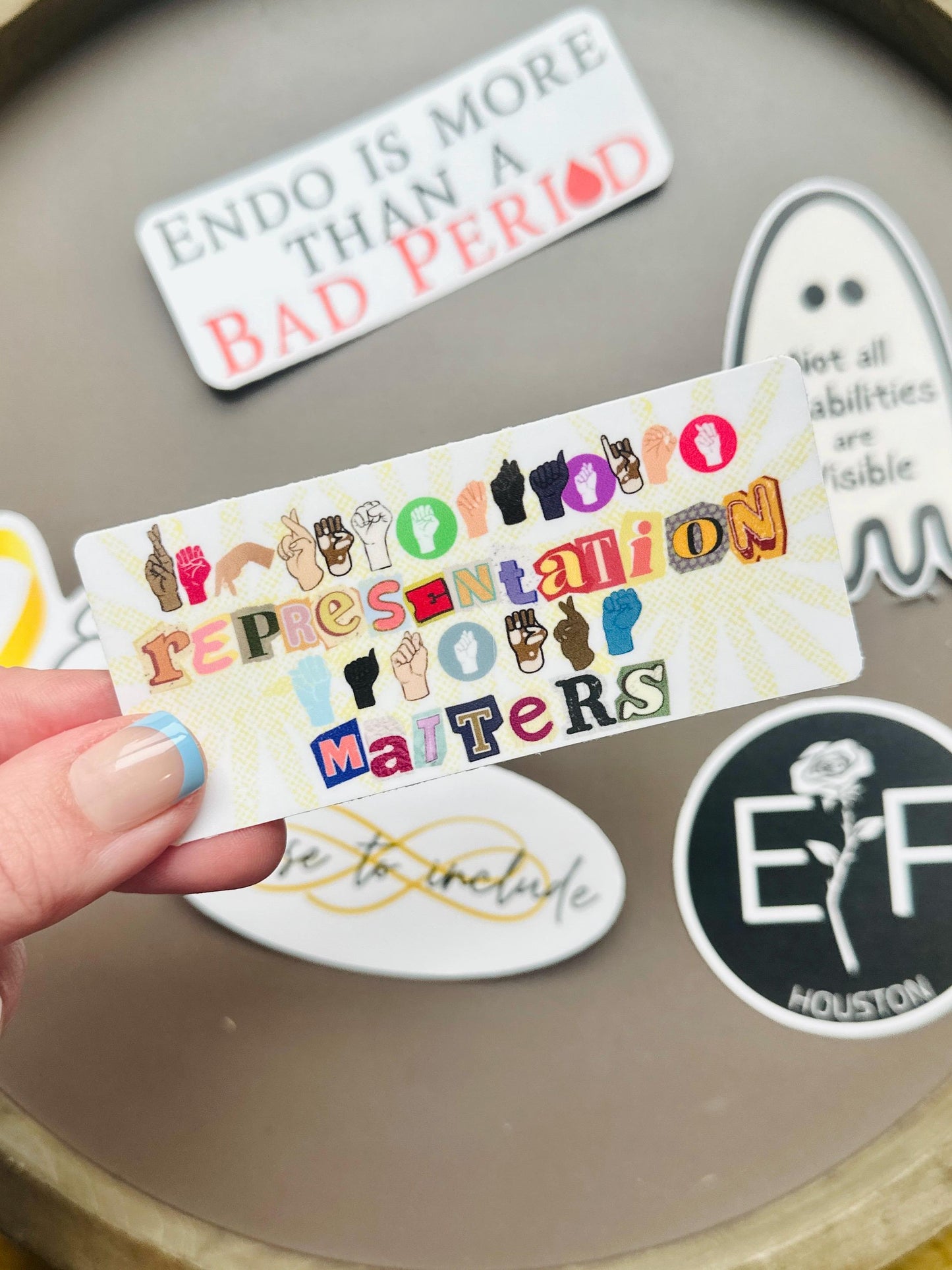 Representation Matters | ASL Alphabet Sticker
