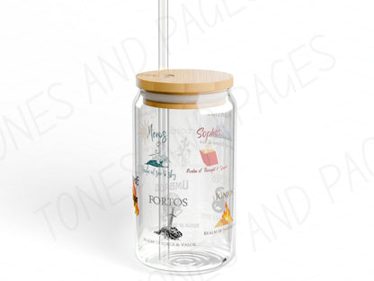 Emarion Realms Sipper Glass, 16oz | Officially Licensed by Penn Cole