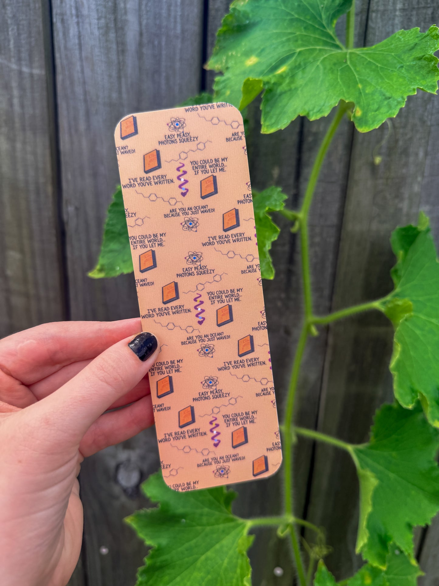 Easy Peasy Photons Squeezy Bookmark | Officially licensed by Ali Hazelwood