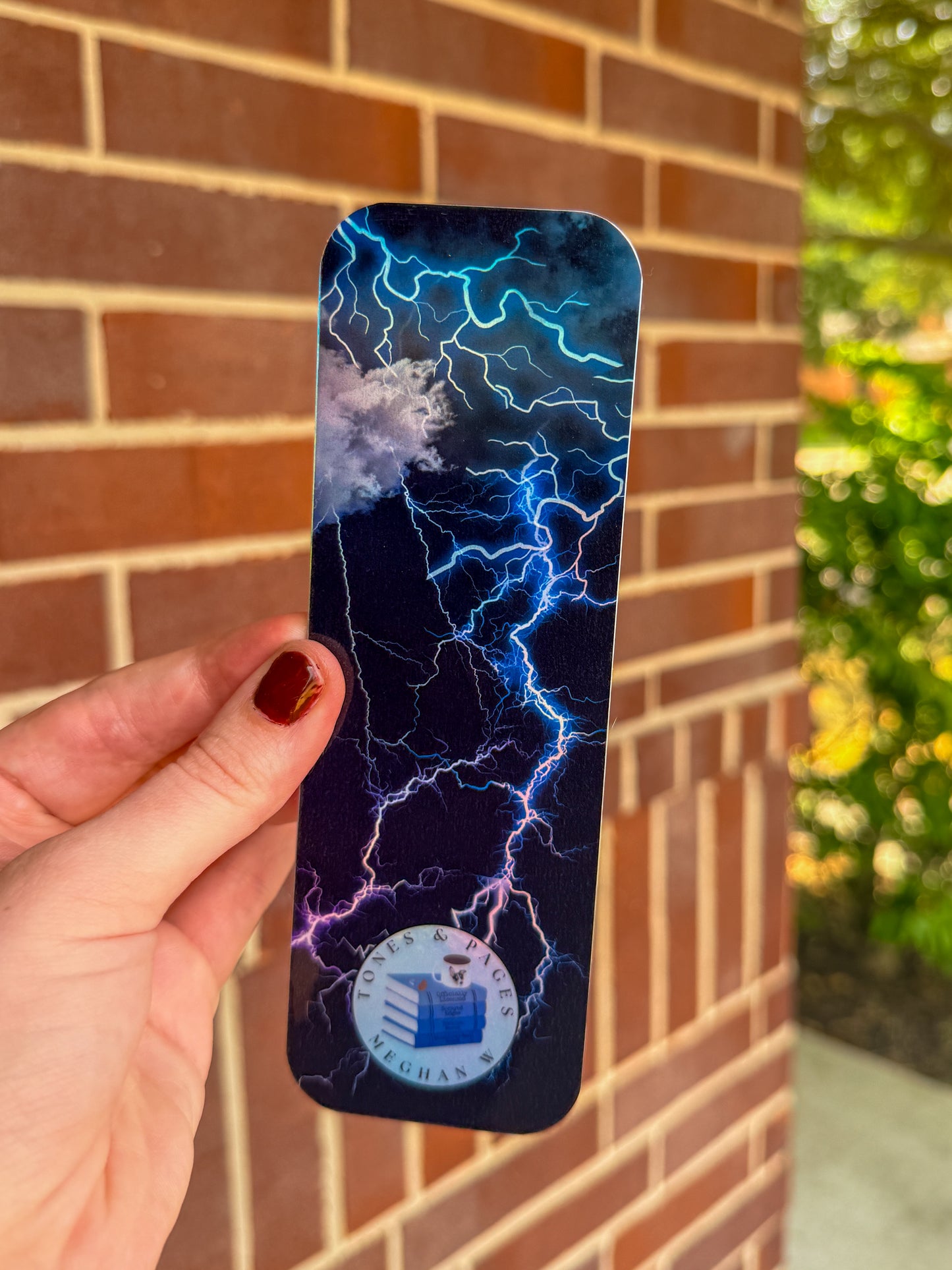 Wes and I have Storms Holographic Bookmark | Officially Licensed by Heather Frances