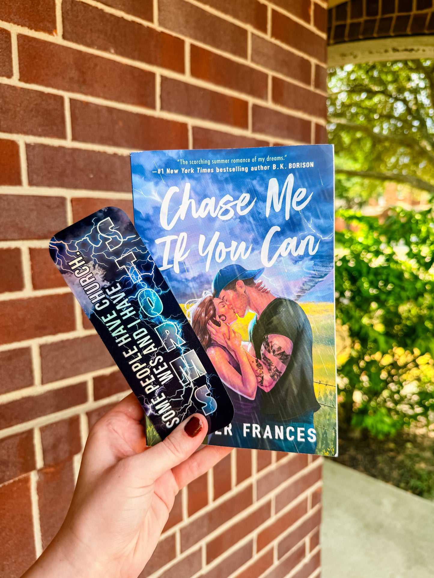 Wes and I have Storms Holographic Bookmark | Officially Licensed by Heather Frances