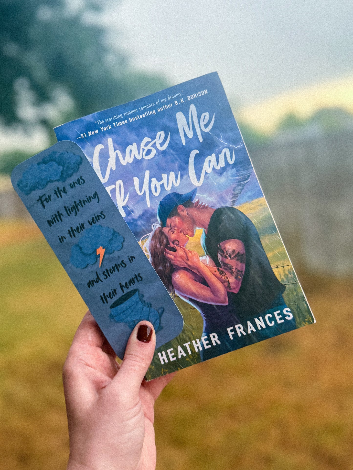 Chase Me If You Can Dedication Bookmark | Officially Licensed by Heather Frances