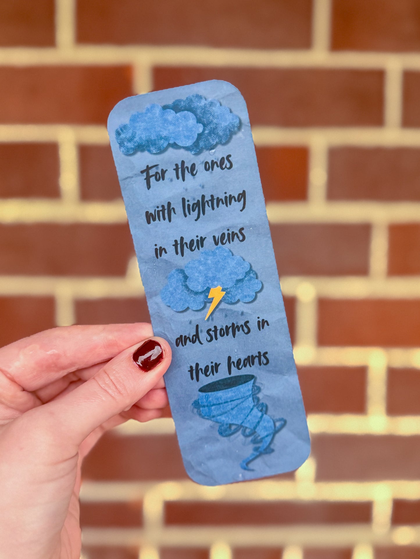 Chase Me If You Can Dedication Bookmark | Officially Licensed by Heather Frances